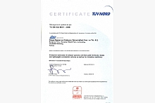 ISO 9001 - Dinex Turkey